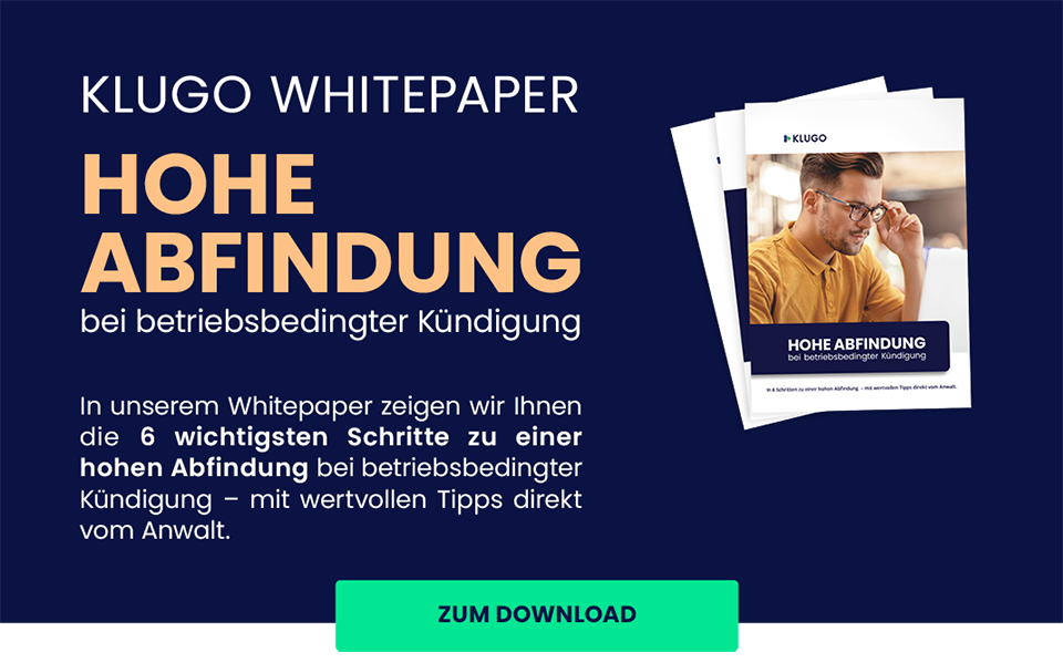 Whitepaper - Hohe Abfindung